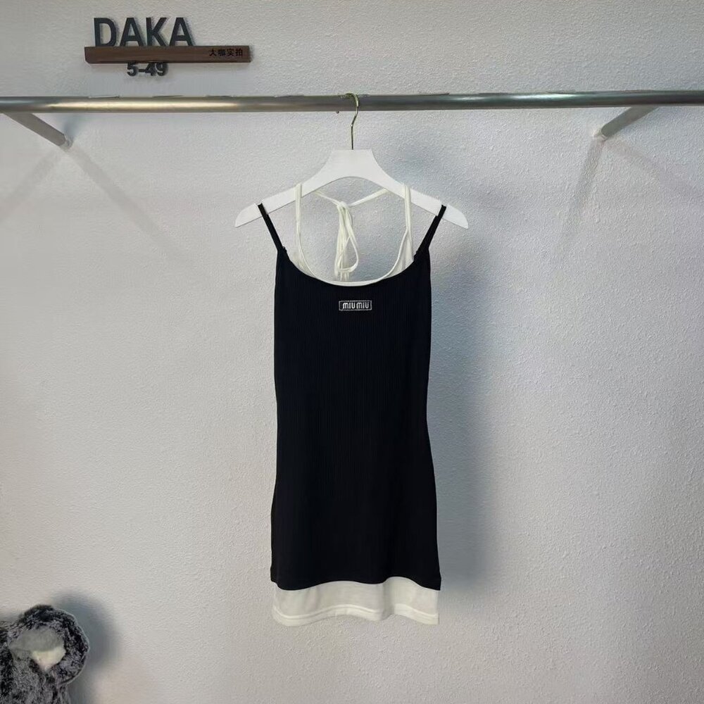 MiuMiu suspender dress